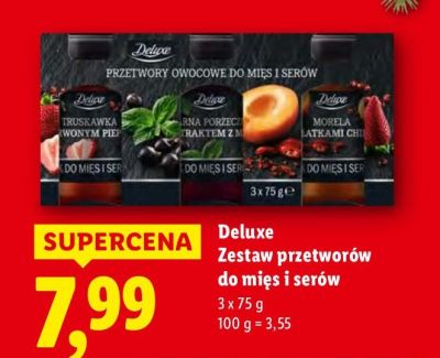 Zestaw przetworów do mięs i serów  promocja w Lidl