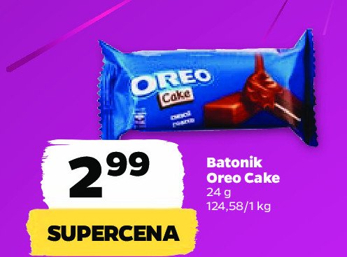 Batonik Oreo promocja