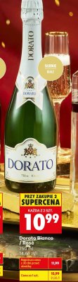 Wino musujące Dorato Bianco / Rose 750 ml promocja w Biedronka