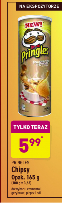 Chipsy grzybowe Pringles promocja