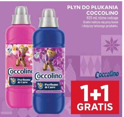 Płyn do płukania Coccolino różne rodzaje promocja w Stokrotka
