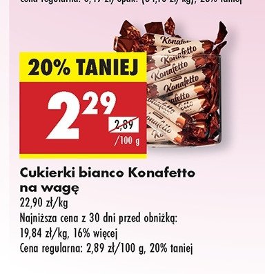 Rurki nadziewane Konafetto promocja w Biedronka