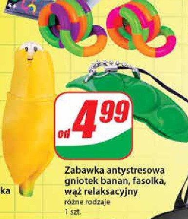 Zabawka antystresowa gniotek banan promocja