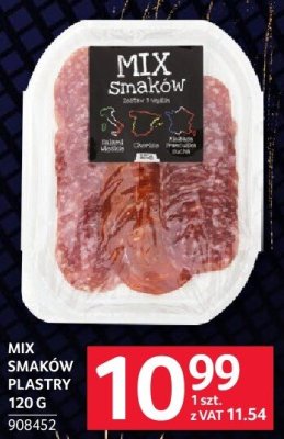 Mix smaków plastry 120 g promocja w Selgros