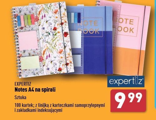 Notes spiralny a4/100 k. Expertiz promocja