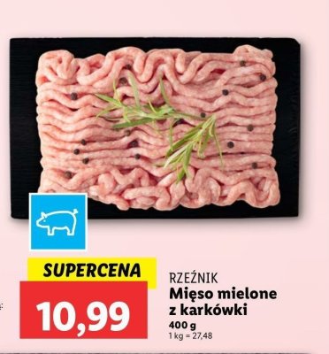 Mięso mielone wieprozwe z karkówki Rzeźnik codzienna dostawa promocja