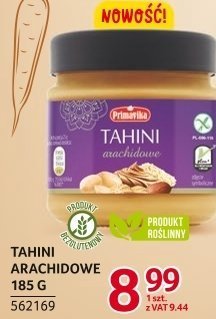 Tahini arachidowe 185g promocja w Selgros