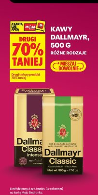 Kawa Dallmayr 500g różne rodzaje promocja w Biedronka