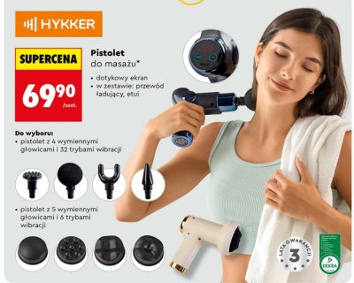 Pistolet do masażu Hykker promocja w Biedronka