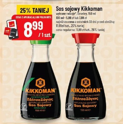 Sos sojowy Kikkoman promocja w POLOmarket