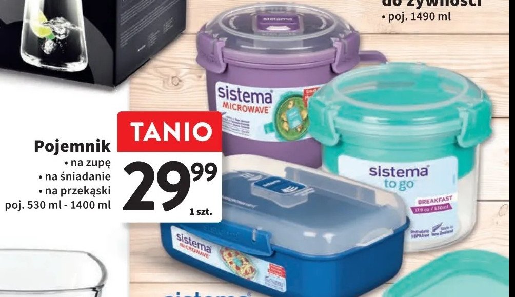 Pojemnik na zup臋 656 ml Sistema promocja