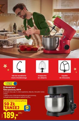 Robot planetarny SilverCrest 600 W promocja w Lidl