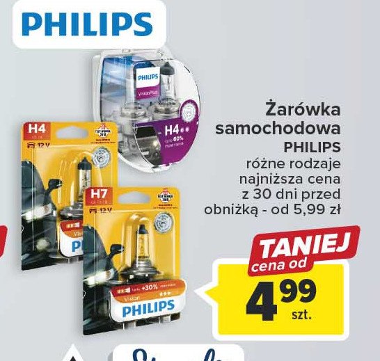 呕ar贸wka h4 12v 55w Philips promocja