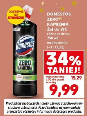 Żel do WC Zero Kamienia, różne rodzaje promocja w Kaufland