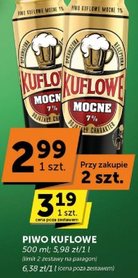 Piwo Kuflowe Mocne promocja w ABC