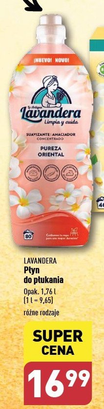 Płyn do płukania pureza oriental Lavandera promocja