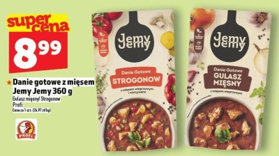 Danie gotowe z mięsem Jemy Jemy 360g promocja w TOPAZ