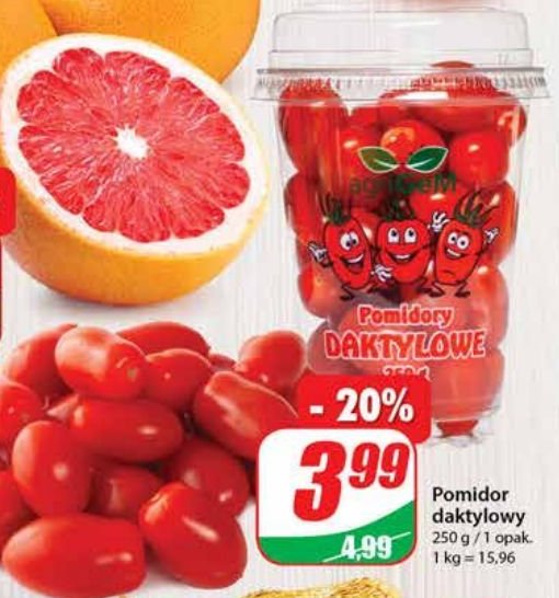 Pomidor daktylowy Agri gem promocja