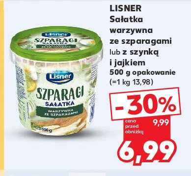 Sałatka szynka z jajkiem LISNER DI MARE promocja w Kaufland