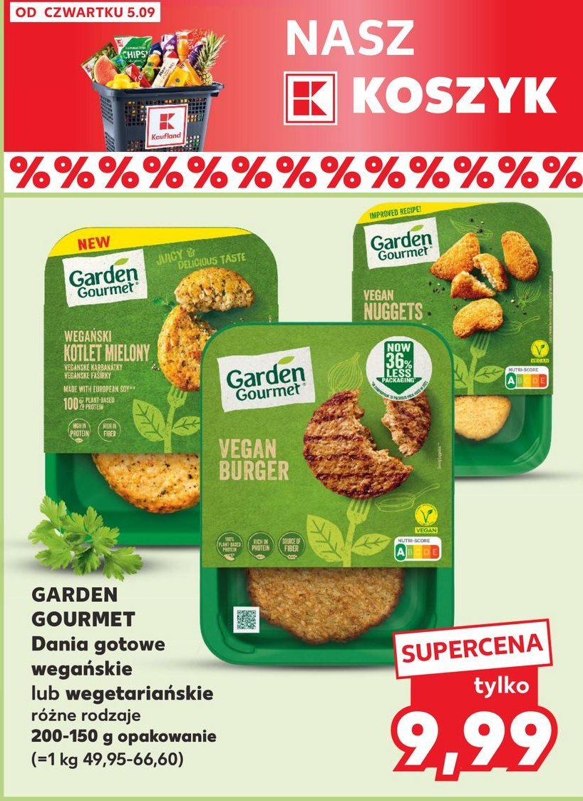 Kotlet mielony Garden gourmet promocja w Kaufland