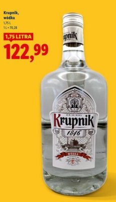 Wódka promocja w Lidl
