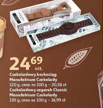 Czekoladowy korkociąg Manufaktura czekolady promocja