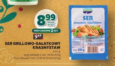 Ser grillowo-sałatkowy Krasnystaw promocja w Stokrotka