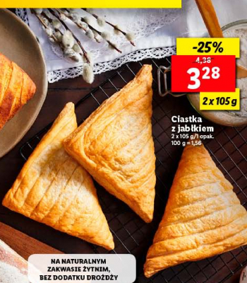 Ciastka z jab艂kiem promocja