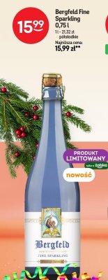 Wino musujące Bergfeld Fine Sparkling 0,75l promocja w Żabka