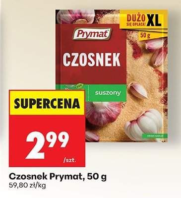 Czosnek Prymat, 50 g promocja w Biedronka