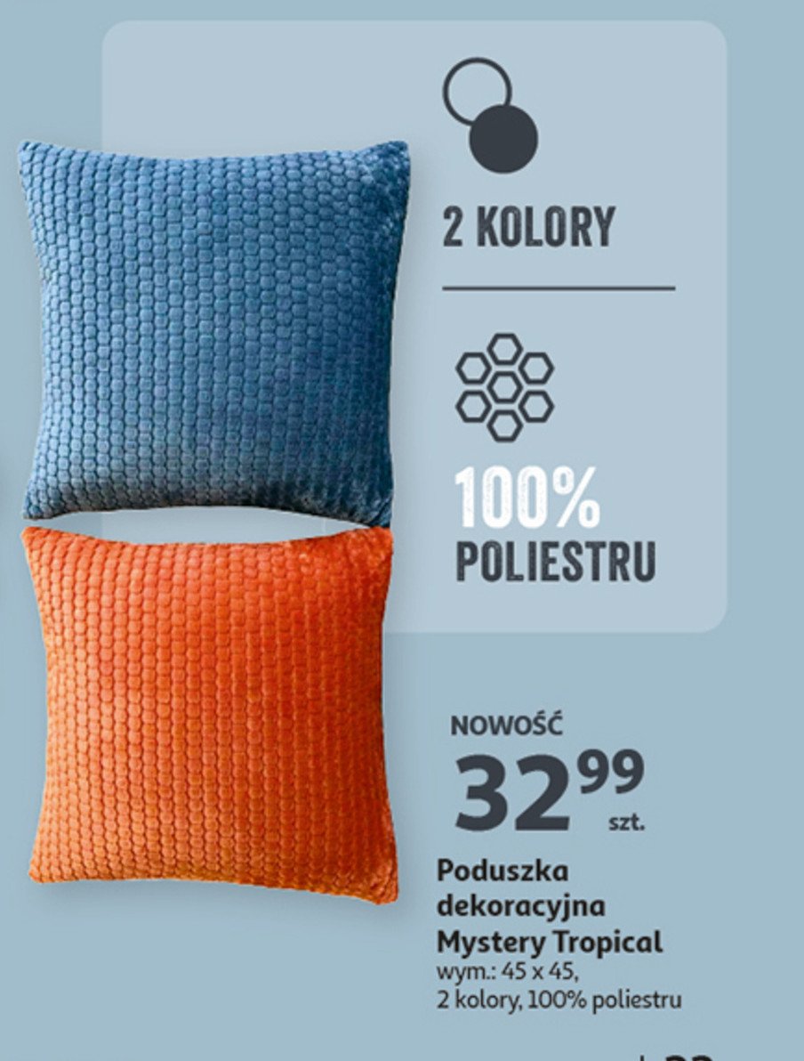 Poduszka dekoracyjna mystery tropical 45 x 45 cm promocja