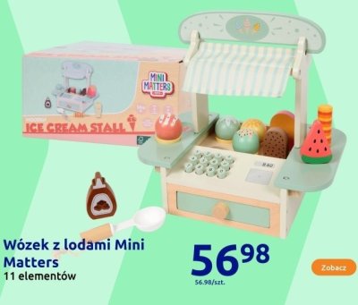 Wózek z lodami 11 elementów promocja w Action