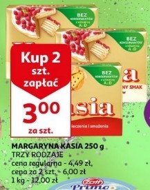 Margaryna Kasia ekstra maślany smak promocja