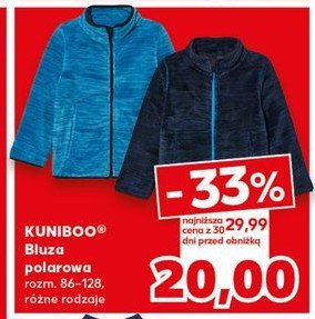 Bluza polarowa 86-128 Kuniboo promocja w Kaufland