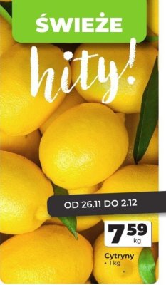 Cytryny promocja w Odido