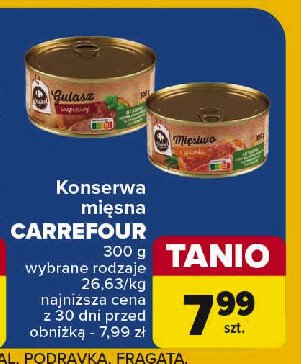 Mięsiwo z golonką Carrefour promocja