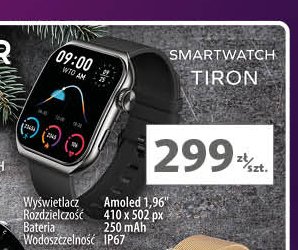 Smartwatch tiron Forever promocja w Auchan