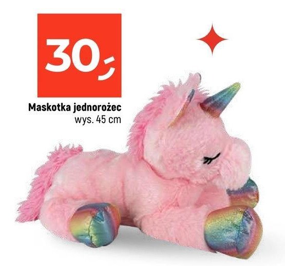 Jednorożec 45 cm promocja w Dealz