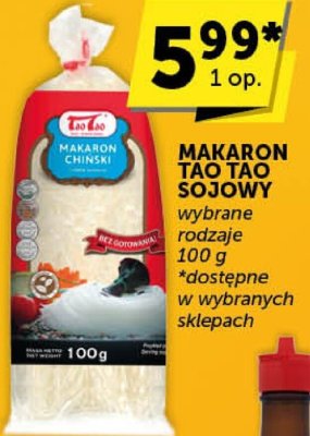 Makaron Tao Tao sojowy promocja w Euro Sklep