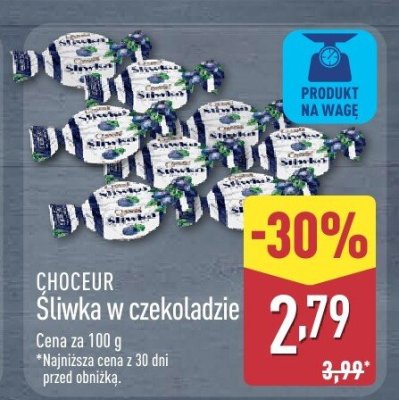 Śliwka w czekoladzie   promocja w Aldi