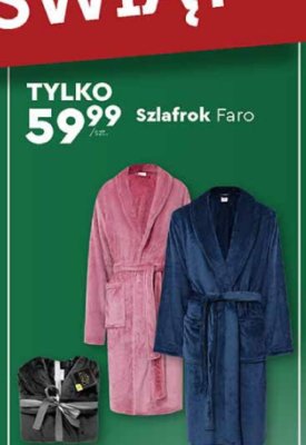 Szlafrok Faro promocja w Biedronka