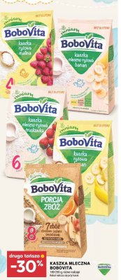 Kaszka mleczna BoboVita różne rodzaje promocja w Stokrotka