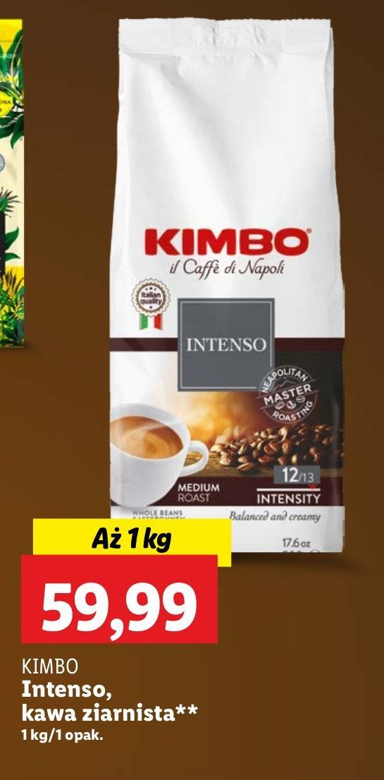 Kawa Kimbo aroma intenso promocja