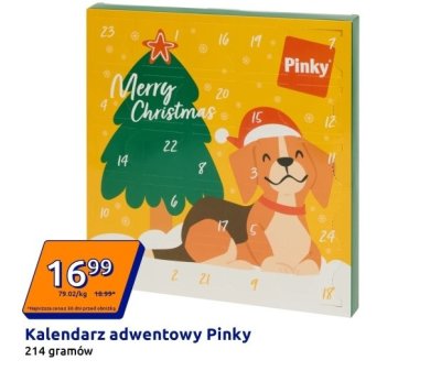 Kalendarz adwentowy dla psa promocja w Action