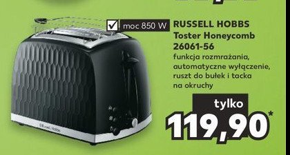 Toster honeycomb 26061-56 Russell hobbs promocja