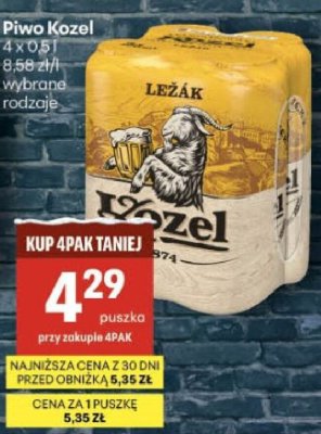 Piwo promocja w Delikatesy Centrum