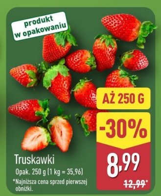 Truskawki promocja w Aldi