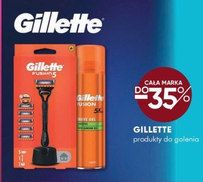 GILLETTE produkty do golenia promocja w Super-Pharm