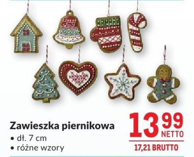Zawieszka piernikowa promocja w Makro