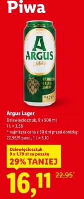 Piwo promocja w Lidl